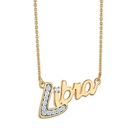 Simone I Smith Collection Libra Necklace in 18KT Gold Plated Sterling Silver