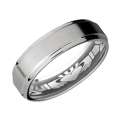Lashbrook Titanium Band with Satin Polished Finish