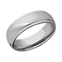 Lashbrook Titanium Band with Angled Satin Polished Finish