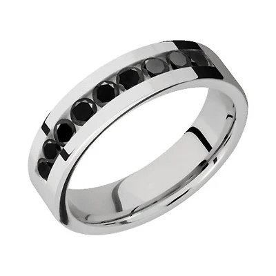 Lashbrook Cobalt Chrome Band with Polished Finish