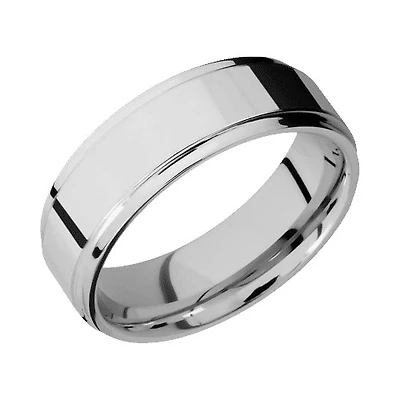 Lashbrook Cobalt Chrome Band with Polish Polished Finish
