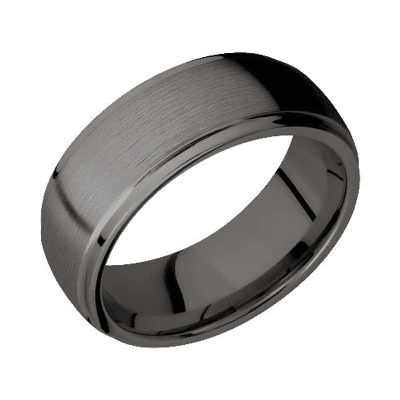 Lashbrook Tantalum Noir Band with Satin Polished Finish