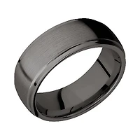 Lashbrook Tantalum Noir Band with Satin Polished Finish