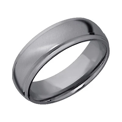 Lashbrook Tantalum Band with Angled Satin Polished Finish