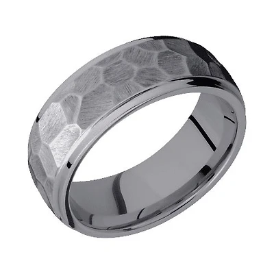 Lashbrook Tantalum Band with Rock Polished Finish