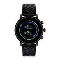 Movado Connect 2.0 Black Ion-Plated Stainless Steel Mesh Bracelet 42MM Smartwatch. 3660034