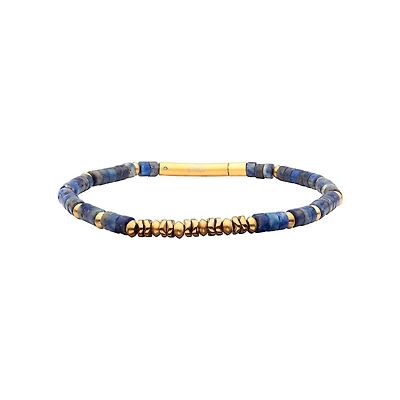 Inox SkyWeaver Heishi Bead Bracelet