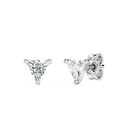 EcoLove 1/2 CTW Diamond Stud Earrings in 10KT White Gold