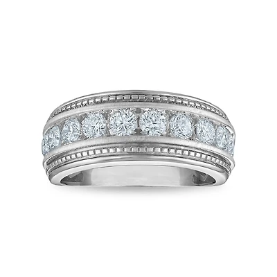 EcoLove 1-1/2 CTW Lab Grown Diamond Wedding Ring in 10KT White Gold