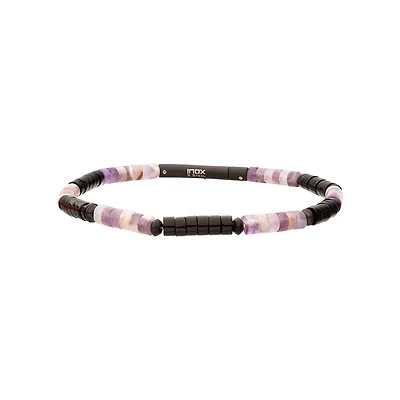 Inox Imperial Dusk Heishi Bead Bracelet