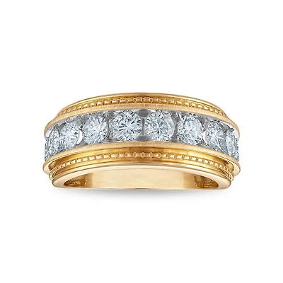 EcoLove 2 CTW Lab Grown Diamond Wedding Ring in 10KT Yellow Gold