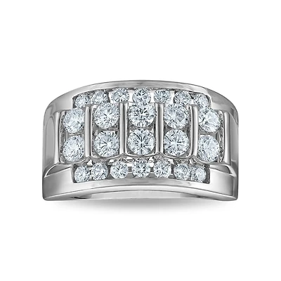 EcoLove 1-1/2 CTW Lab Grown Diamond Wedding Ring in 10KT White Gold