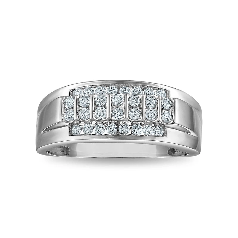 EcoLove 1/2 CTW Lab Grown Diamond Wedding Ring in 10KT White Gold