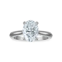 Signature EcoLove 3 CTW Lab Grown Diamond Solitaire  Ring in Platinum