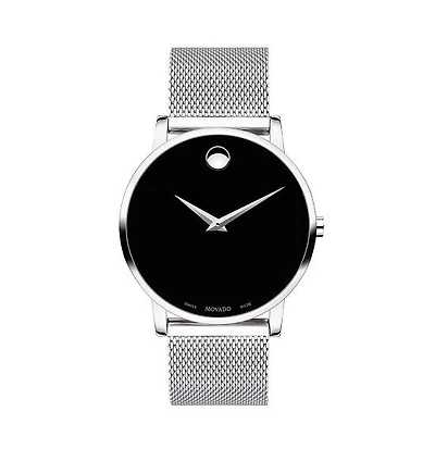 Movado Museum Classic Stainless Steel Mesh. 607219