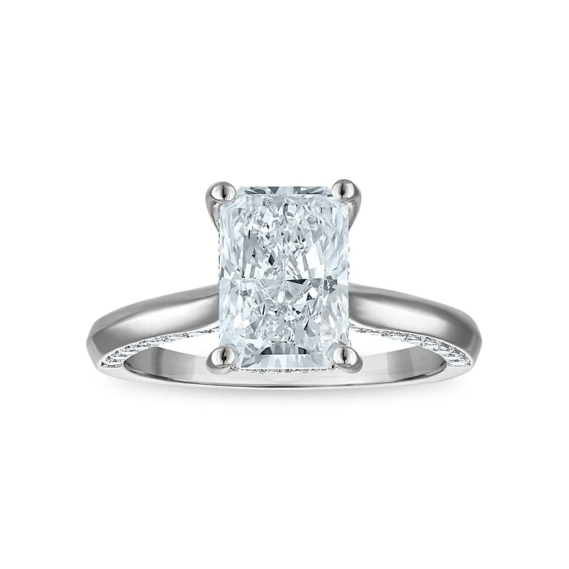 Signature EcoLove 3 CTW Lab Grown Diamond Solitaire Ring in Platinum