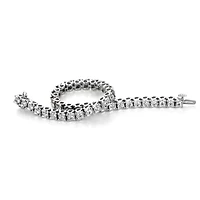 2 CTW Natural Diamond 7-inch Tennis Bracelet in 10KT White Gold