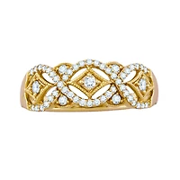 1/3 CTW Natural Diamond Ring in 10KT Yellow Gold