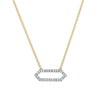 1/5 CTW Natural Diamond Fashion 18-inch Necklace in 10KT Yellow Gold