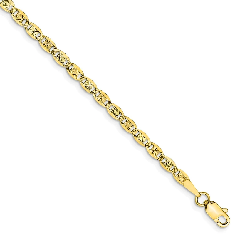 10KT Yellow Gold 20-inch 2.75MM Diamond-cut Valentino Chain