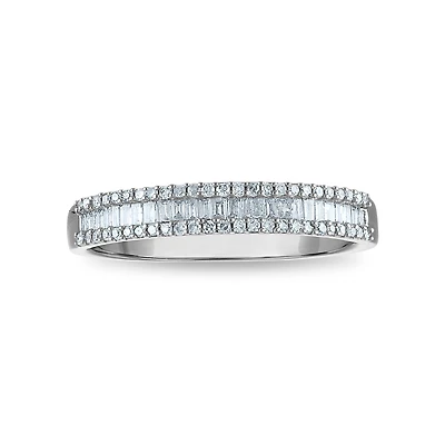 1/4 CTW Natural Diamond Fashion Ring in 10KT White Gold