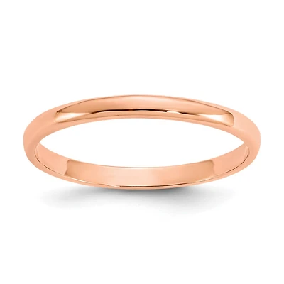 14KT Rose Gold Baby Ring; Size 3
