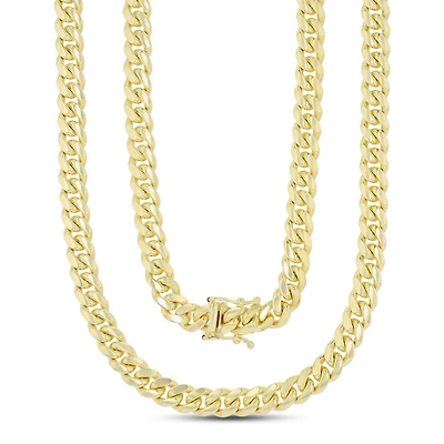 14KT Yellow Gold 26-inch 6MM Cuban Link Chain