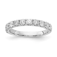 Signature EcoLove 1 CTW Lab Grown Diamond Wedding Ring in 14KT White Gold