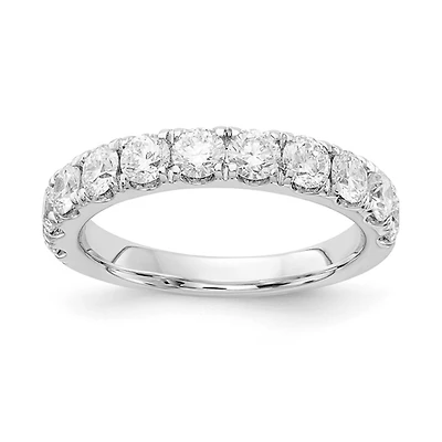 Signature EcoLove 1-1/2 CTW Lab Grown Diamond Wedding Ring in 14KT White Gold