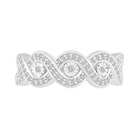 1/4 CTW Diamond Fashion Ring in Sterling Silver