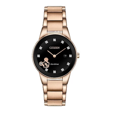 Citizen Disney Mickey Watch 29MM Dial and Stainless Steel Bracelet Bracelet. GS1056-54W-MKY