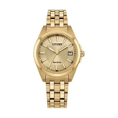 Citizen Peyten 33MM Goldtone Stainless Steel Bracelet Watch. EO1222-50P