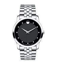 Movado Museum Classic with Black Dial. 0607201