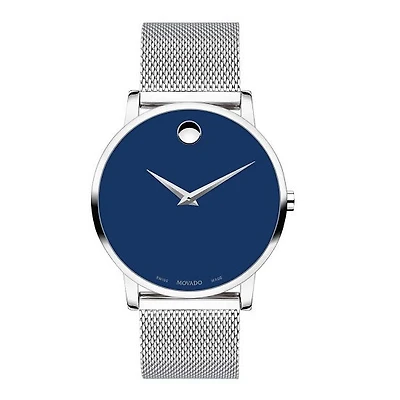 Movado BOLD Evolution with 40MM Grey Round Dial and Stainless Steel Bracelet. 3600901