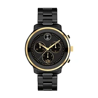 Movado BOLD Verso with 40MM Black Round Dial and and Ceramic Bracelet. 3600932
