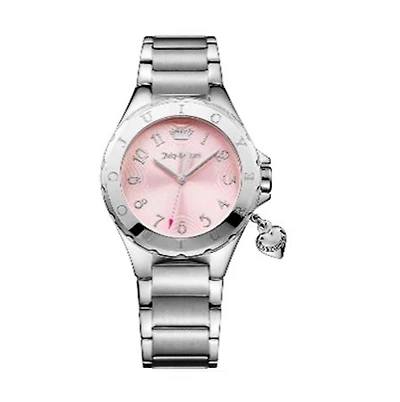Juicy Couture with 36X36 MM Pink Watch Band; 1901522