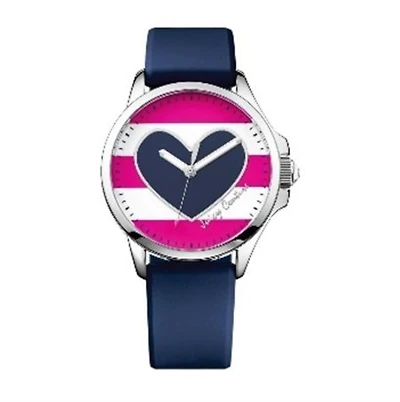 DAN Juicy Couture with 38X38 MM Blue Silicone Band Strap  display picture 2