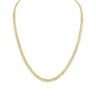 10KT Yellow Gold 20-inch 4.7MM Curb Chain