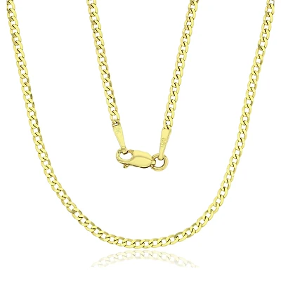 14KT Yellow Gold 18-inch 1.7MM Curb Chain