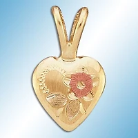 Kiddie Kraft 14KT Yellow Gold 15-inch Heart Pendant