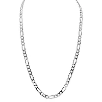 Sterling Silver 20-inch 3MM Figaro Chain