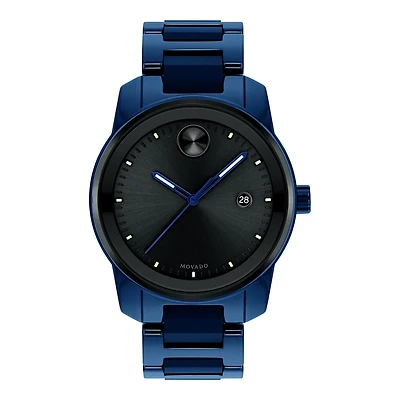 Movado BOLD Verso with 42MM Black Round Dial and Ceramic Bracelet. 3600728