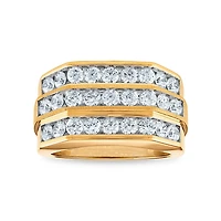 Signature EcoLove 2-1/4 CTW Lab Grown Diamond Wedding Ring in 14KT Yellow Gold