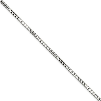 Stainless Steel 6.10mm 20in Figaro Chain
