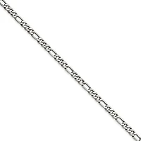 Stainless Steel 6.75mm 20in Figaro Chain