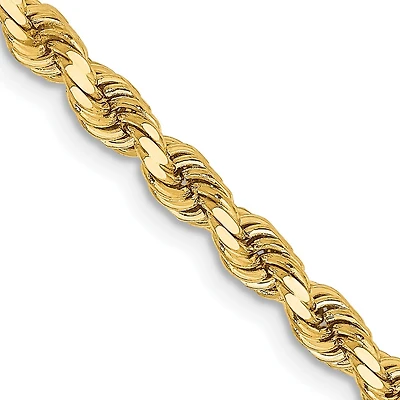 14KT Yellow Gold 26-inch 3.25MM Rope Chain