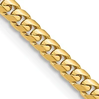 14KT Yellow Gold 22-inch 5.5MM Cuban Link Chain