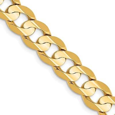 14KT Yellow Gold 20-inch 7.5MM Curb Chain