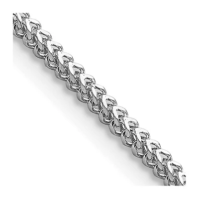 14KT White Gold 20-inch 1.4MM Franco Chain