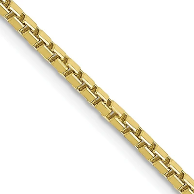 10KT Yellow Gold 24-inch 1.9MM Box Chain
